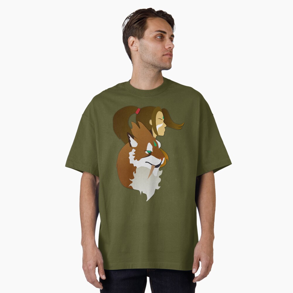 Aperçu de l'œuvre T-shirt oversize créée et vendue par TeNaglic.