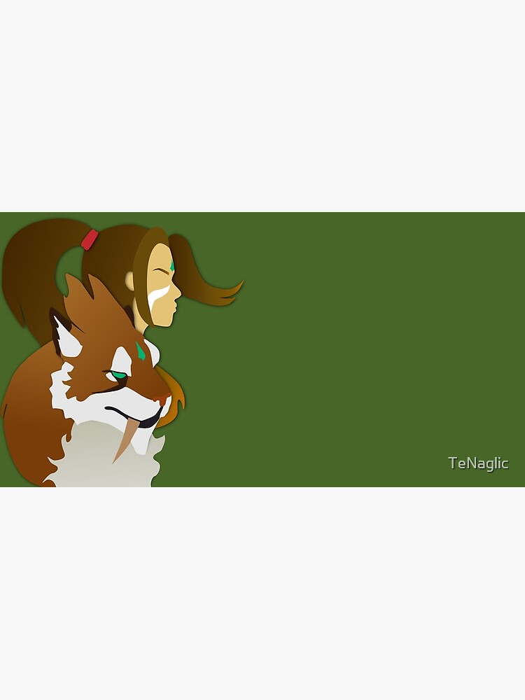Aperçu 5 sur 5. Tapis de souris avec l'œuvre NIDALEE créée et vendue par TeNaglic.