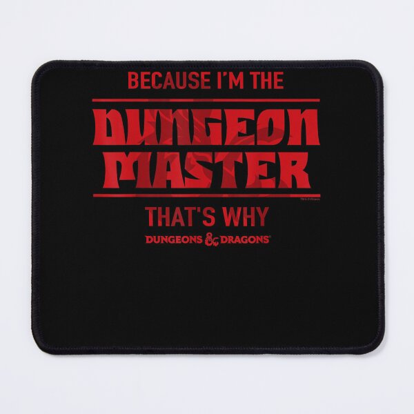Item preview, Dungeons & Dragons Because I'm The Dungeon Master  designed and sold by DOUGLASLUKE.