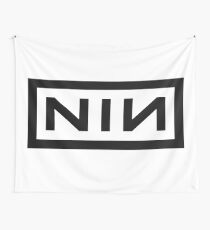 n.n.n.white Wall Tapestry