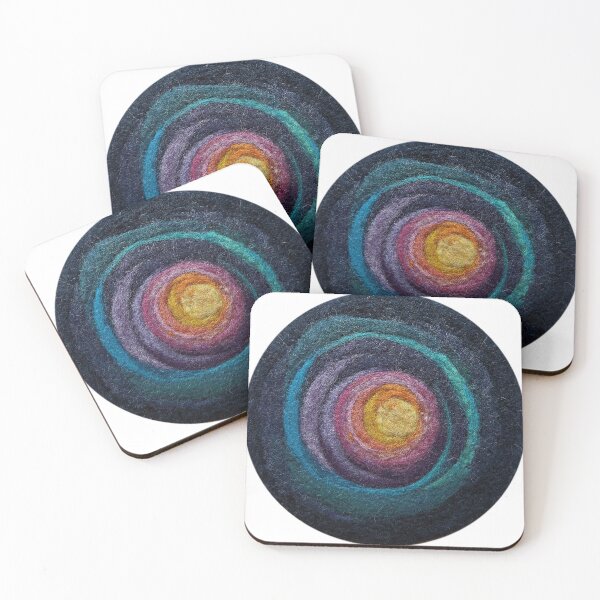 Item preview, Nebula : Wool Felt Fiber Art Spiral designed and sold by MtnAshFiberArts.