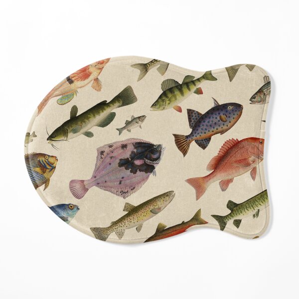 Fishes Cat Mat