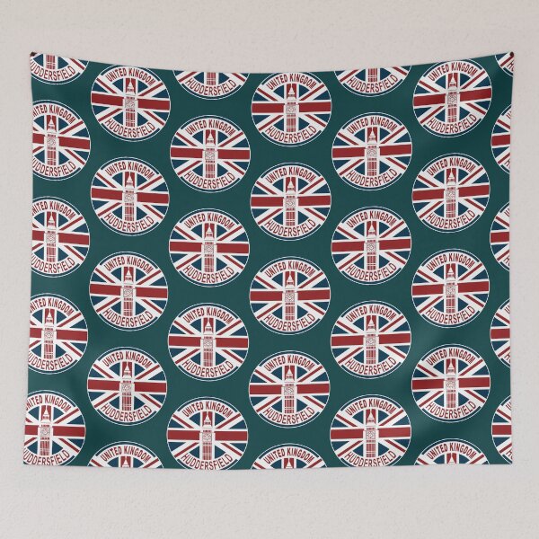 Item preview, Huddersfield United Kingdom UK Union Jack British Flag    designed and sold by edseljones.