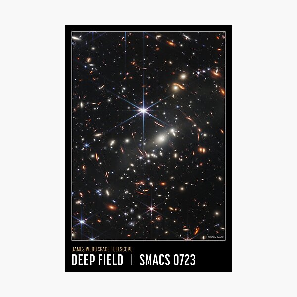 Item preview, NASA's James Webb Space Telescope Deep Field SMACS 0723 Image designed and sold by TouringDesigns.