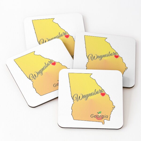Item preview, Waynesboro Georgia Heart designed and sold by SilverPinesArt.