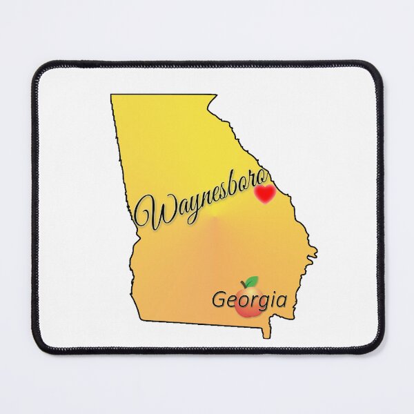 Item preview, Waynesboro Georgia Heart designed and sold by SilverPinesArt.