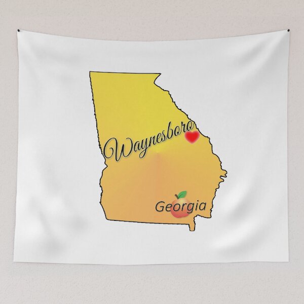 Item preview, Waynesboro Georgia Heart designed and sold by SilverPinesArt.