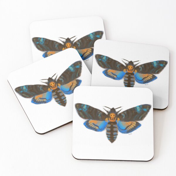 Item preview, Deaths Head Moth designed and sold by ellabarlow.