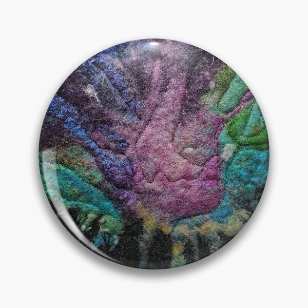 Item preview, Dancing Sky : Northern Light Fiber Art Wool Painting designed and sold by MtnAshFiberArts.