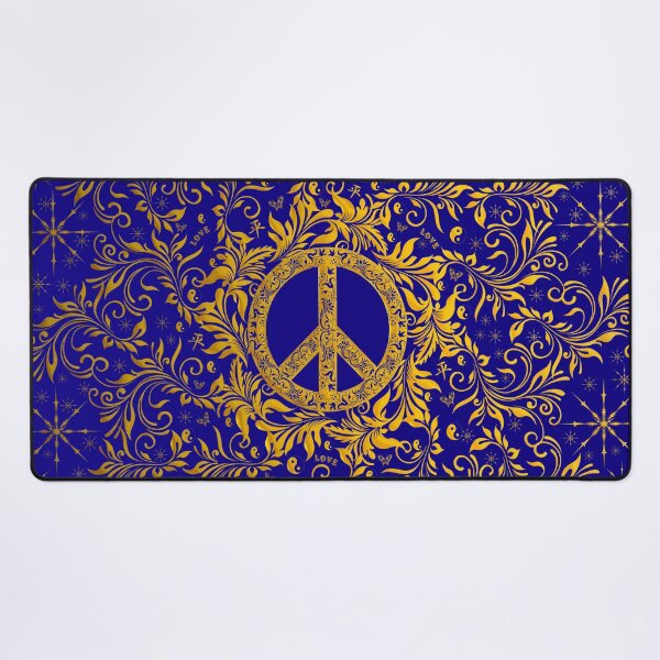 Item preview, Peace Garden Electric Blue designed and sold by rootzero.
