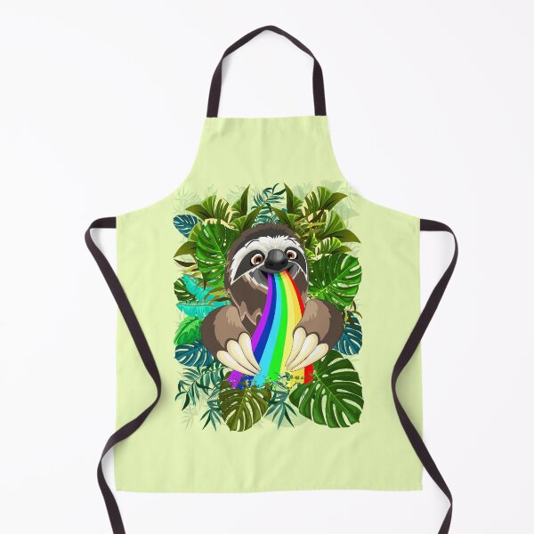 Item preview, Sloth Spitting Rainbow Colors designed and sold by BluedarkArt.