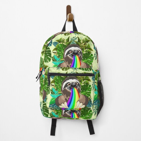 Item preview, Sloth Spitting Rainbow Colors designed and sold by BluedarkArt.