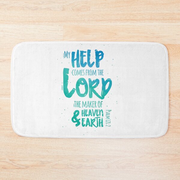 Item preview, Kopie von Psalm 121:2 - My Help Comes From The Lord designed and sold by Motivburg.