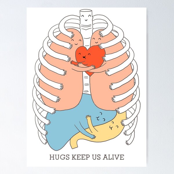 Item preview, Hugs Keep Us Alive designed and sold by kamilliamarcos.