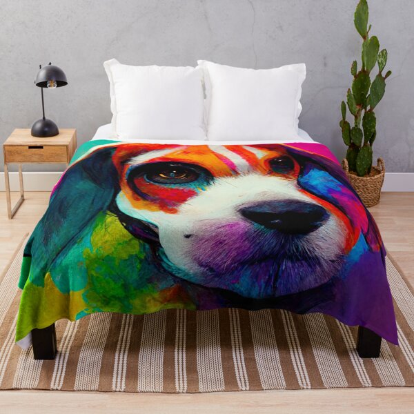 Item preview, Colorful Beagle Dog designed and sold by shokA Design.