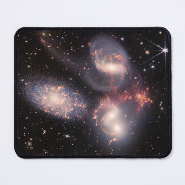 Item preview, NASA's James Webb Space Telescope Stephans Quintet Image designed and sold by TouringDesigns.