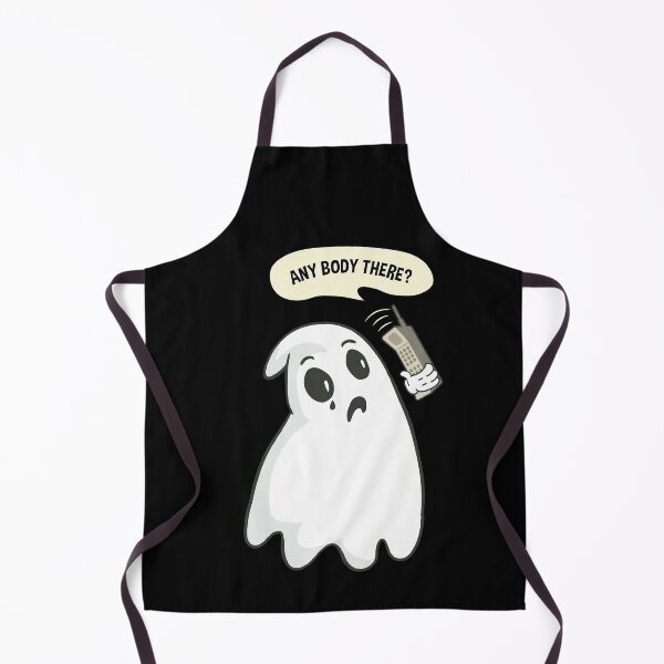 Item preview, Funny Ghost Any Body There Misspelling designed and sold by artado.