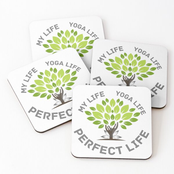 Item preview, My life+yoga life=perfect life designed and sold by Hammy97.