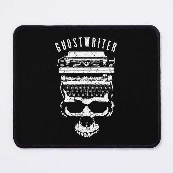Item preview, Ghostwriter Halloween Writer Author Ghost Typewriter Skull designed and sold by GrandeDuc.