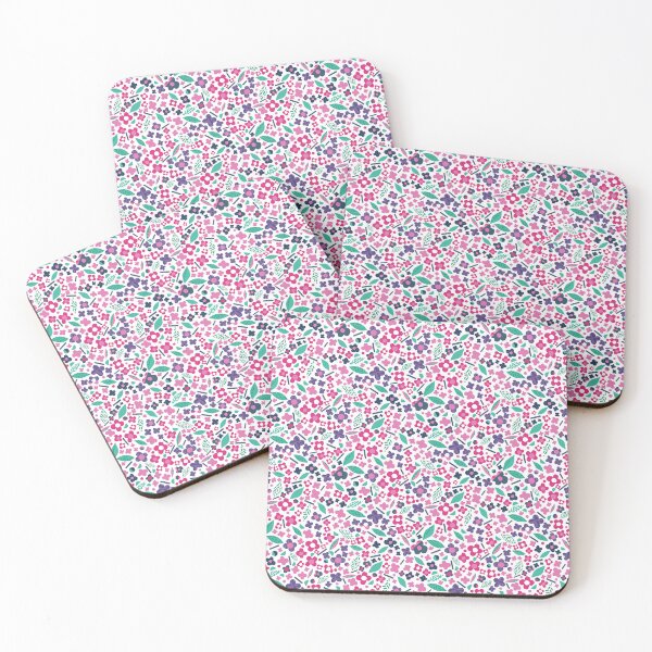 Item preview, Flowers and leaves pattern 1 designed and sold by KathWatmough.