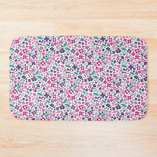 Item preview, Flowers and leaves pattern 1 designed and sold by KathWatmough.