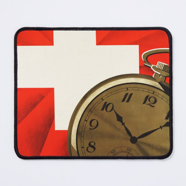 Item preview, Die Gute Schweizer Uhr SWISS WATCH 1935 Vintage Advertising Poster  designed and sold by retroposters.