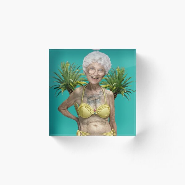 Golden Girls - Sophia Petrillo Acrylic Block