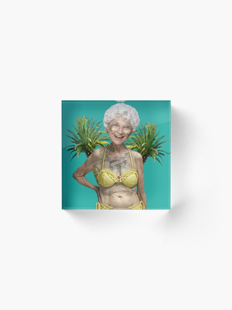 Alternate view of Golden Girls - Sophia Petrillo Acrylic Block