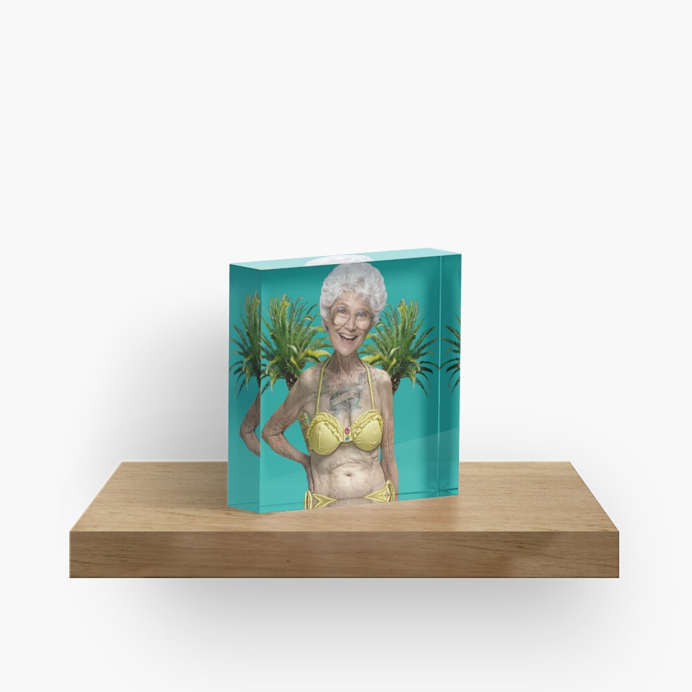 Golden Girls - Sophia Petrillo Acrylic Block