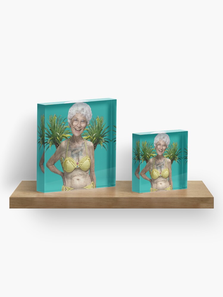 Alternate view of Golden Girls - Sophia Petrillo Acrylic Block