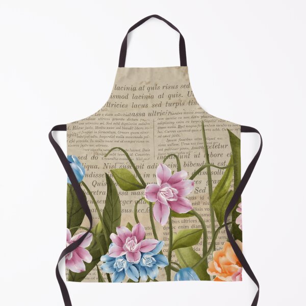 Item preview, Flowers on ripped book pages designed and sold by Araxni.