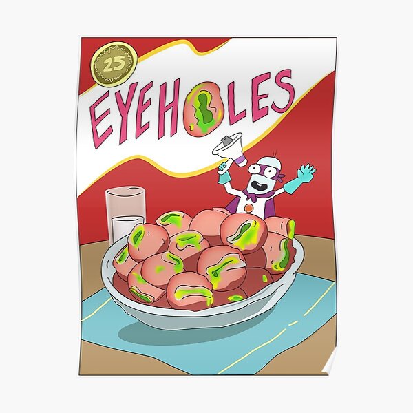 Trous pour les yeux Poster