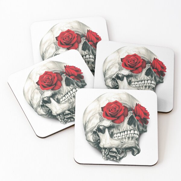 Item preview, Rose Eye Skull designed and sold by Jessica Bone.