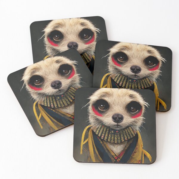 Item preview, Samurai Meerkat  #1 designed and sold by artbycomputer.
