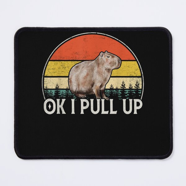 Item preview, Ok I Pull Up Capybara Funny Vintage designed and sold by BENJAMINJA.