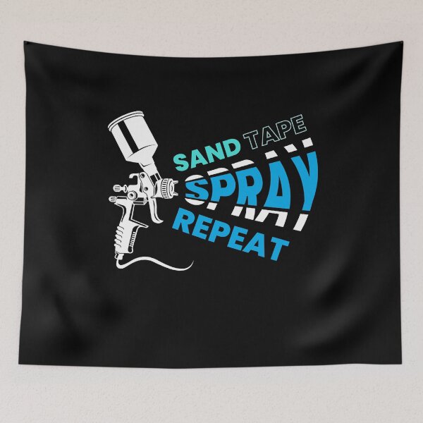 Item preview, Sand Tape Spray Repeat Painter designed and sold by MooonTees.