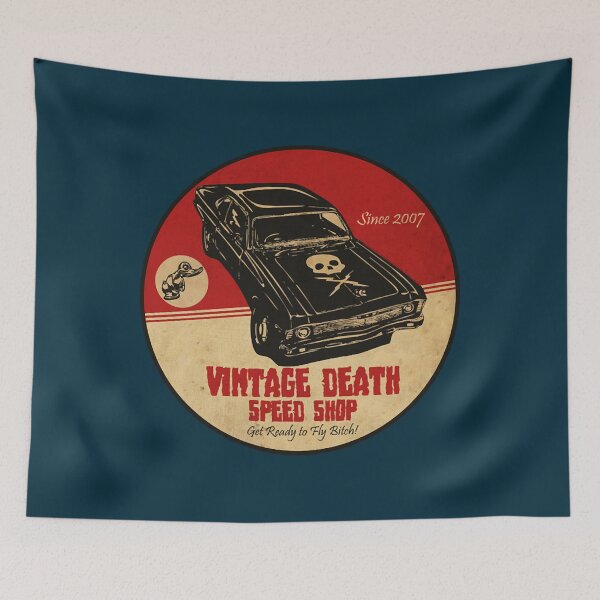 Item preview, Vintage Death Speed Shop   designed and sold by Popcultu.