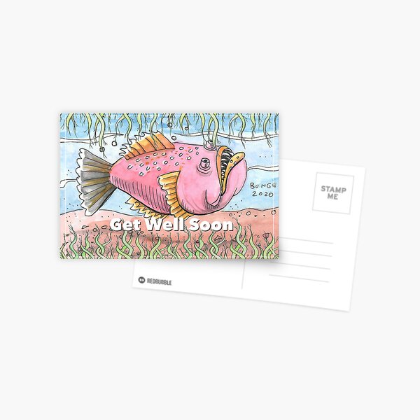 Item preview, Get Well Soon designed and sold by Jennifer Bunge Art.