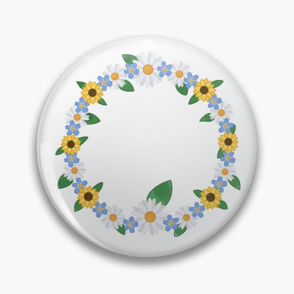 Aperçu de l'œuvre Couronne de fleurs de printemps créée et vendue par VeronicasWorld.