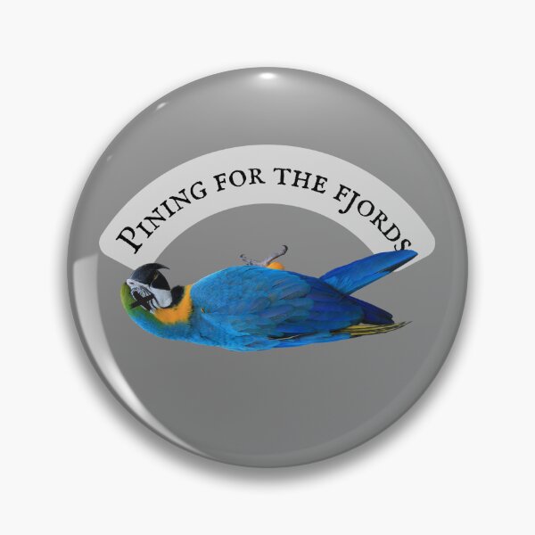Item preview, Pining for the Fjords Dead Deceased Parrot Bird designed and sold by VirtualFaries.