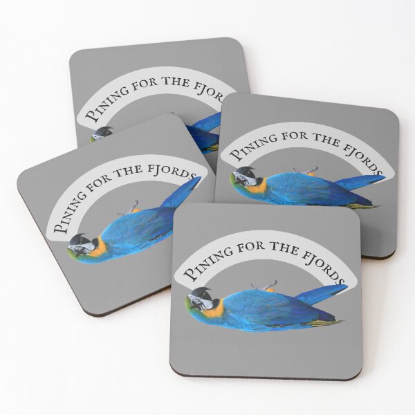 Item preview, Pining for the Fjords Dead Deceased Parrot Bird designed and sold by VirtualFaries.