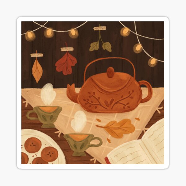 Item preview, Autumn Tea Break designed and sold by ohjessmarie.