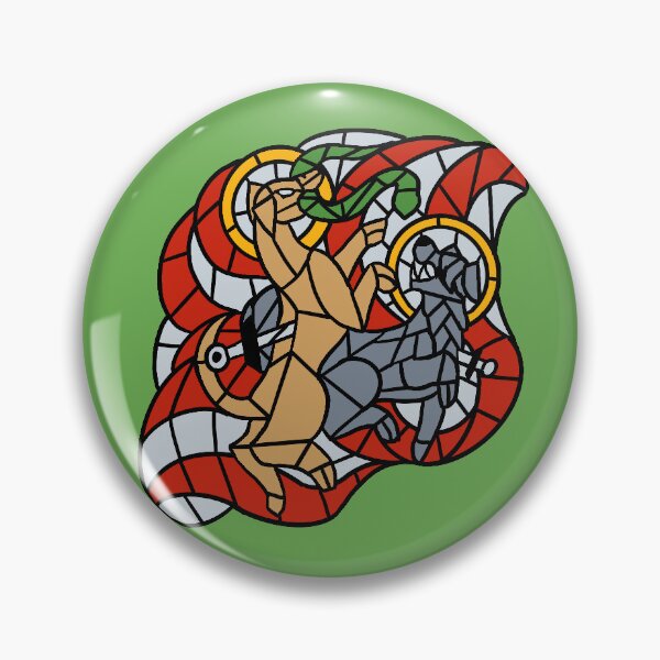 Item preview, Halocyon- Saint Guinefort and Gelert designed and sold by ArtAmaranthine.