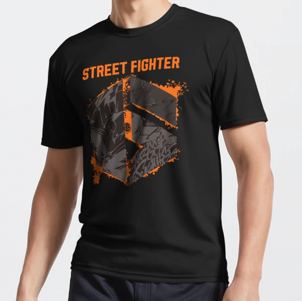 Street Fighter 6 Game Men Women Casual Tee Printed T-shirt Tops