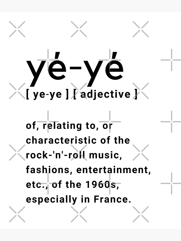 word-definition-ye-ye-black-and-white-poster-for-sale-by-neo-astre