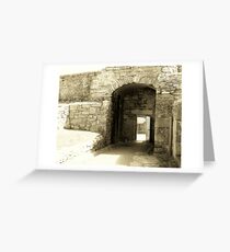 fortification Greeting Card
