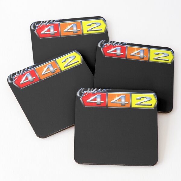 Item preview, Olds' 442 Chrome logo designed and sold by HANNAPATRICKS.