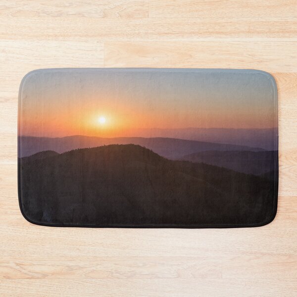 Item preview, Peaceful sunset with hills silhouettes landscape designed and sold by StohlerPhotos.