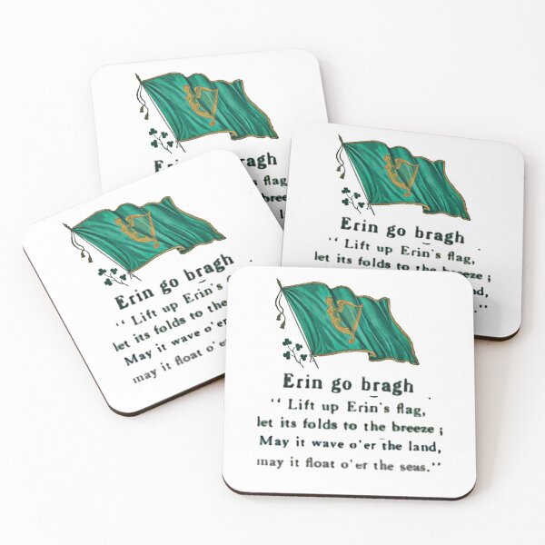 Item preview, Erin Go Bragh Old Irish Flag designed and sold by OliDesigns.