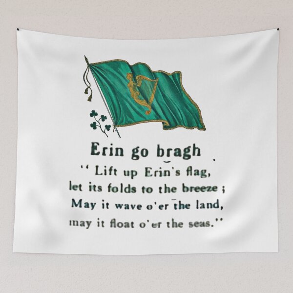 Item preview, Erin Go Bragh Old Irish Flag designed and sold by OliDesigns.